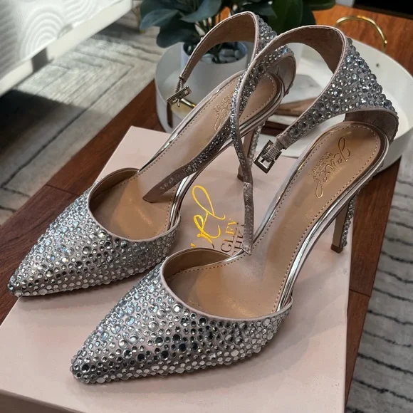 Jewel Badgley Mischka - Jimena Size 9 - Picture 1 of 5